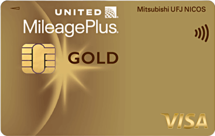 MileagePlus MUFGカード ゴールドプレステージ（Visa）の券面画像