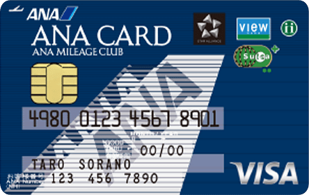 ANA VISA Suicaカードの券面画像