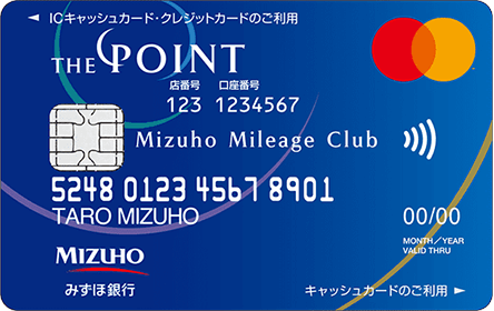 みずほマイレージクラブカード/THE POINTの券面画像