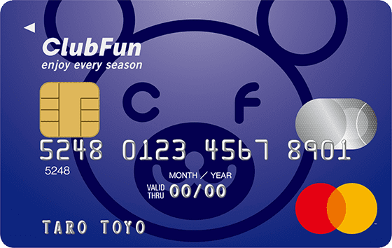 Club Fun Card (クラブファンカード)の券面画像
