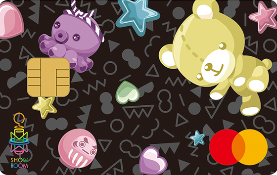 SHOWROOM CARDの券面画像