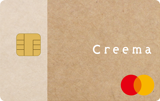Creemaカードの券面画像