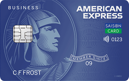 セゾンコバルト・ビジネス・アメリカン・エキスプレス®・カードの券面画像